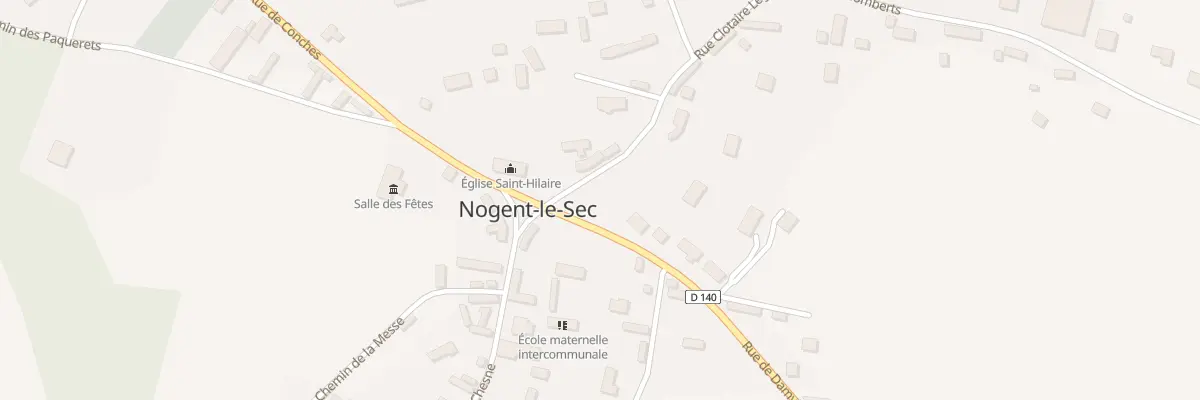 Plan du 2 Rue Clotaire Legal à Nogent-le-Sec