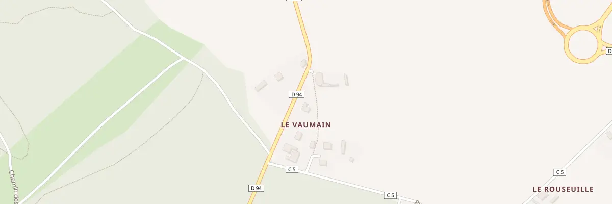 Plan du 59 Rue du Vaumain à La Vaupalière