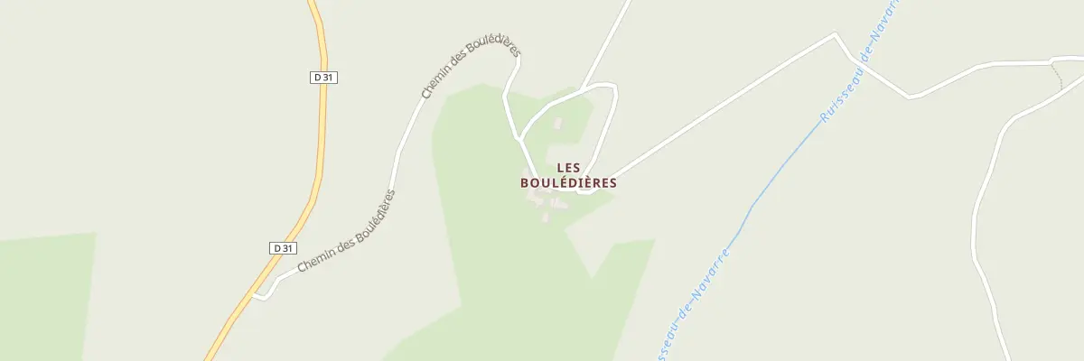 Plan du 105 Les Bouledieres à Fleurac