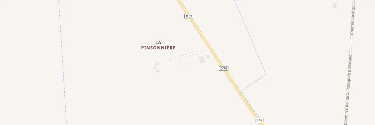Plan du 111 La Pinsonniere à Morand