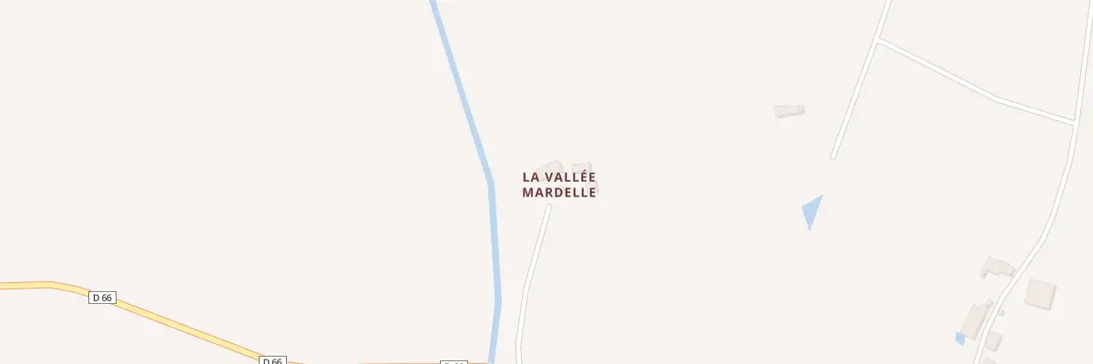 Plan du 1 La Vallee Mardelle à Danzé