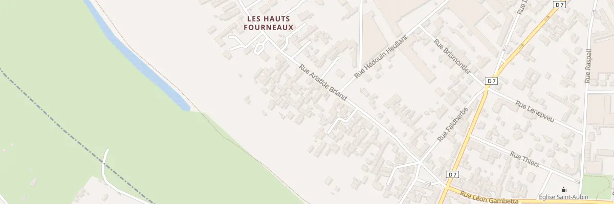 Plan du 101 Rue Aristide Briand à Saint-Aubin-lès-Elbeuf