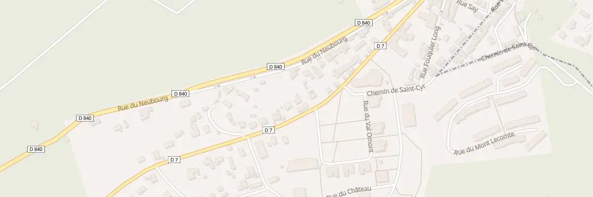 Plan du 304 Rue de la Saussaye à Elbeuf