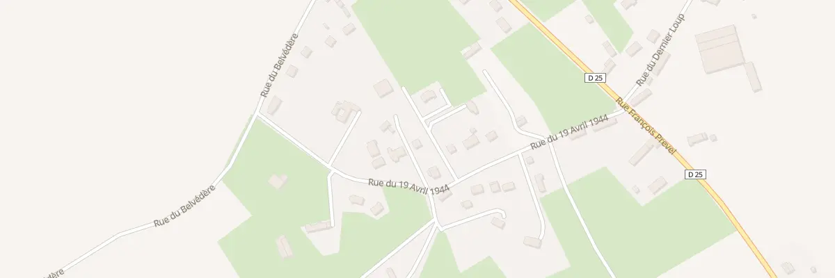 Plan du 18 Imp de la Fosse à Saint-Vaast-du-Val