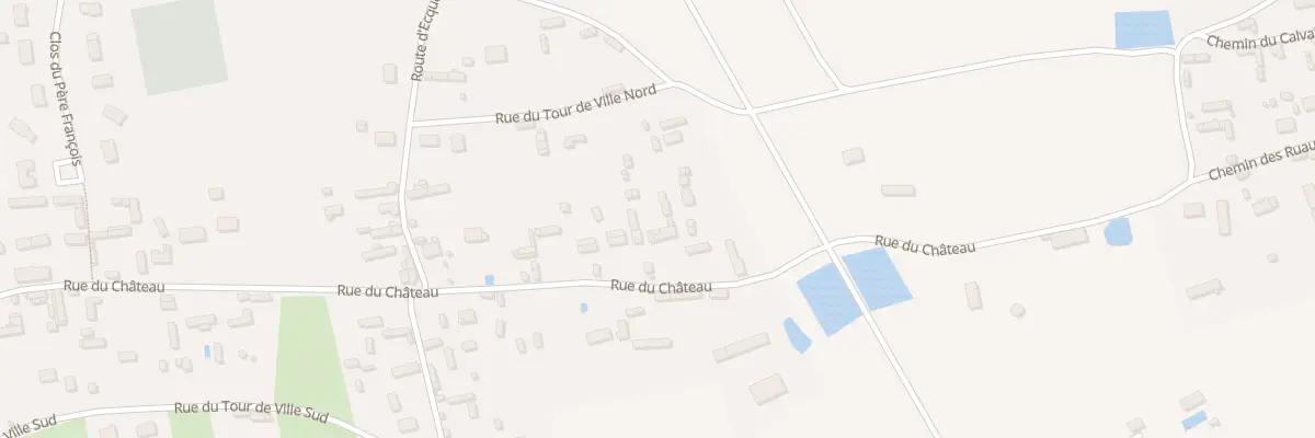 Plan du 39 Rue du Château à Saint-Aubin-d’Écrosville