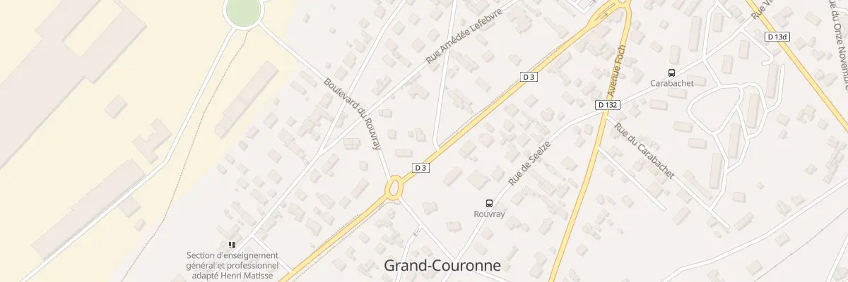 Plan du 29 Rue Amedée Lefebvre à Grand-Couronne