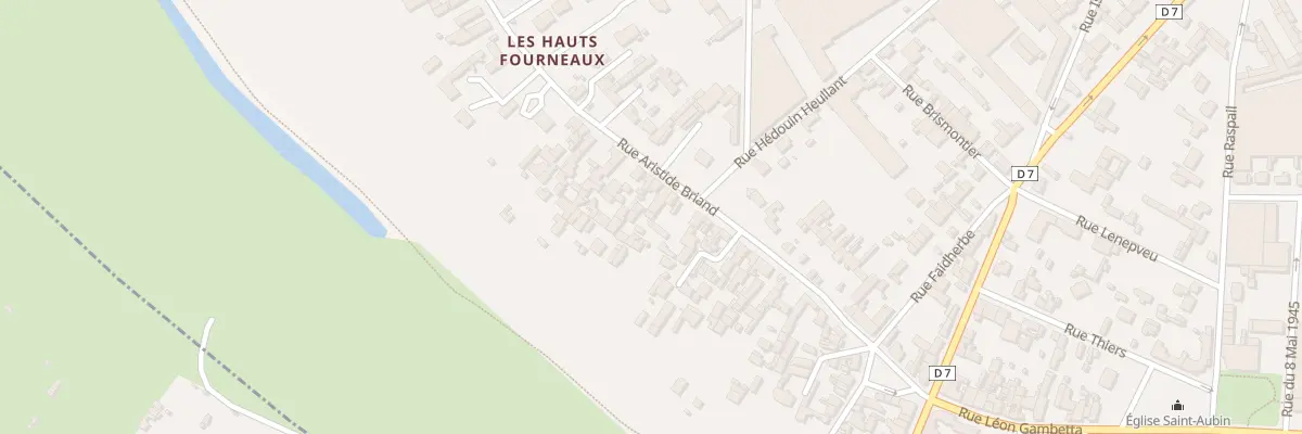 Plan du 85 Rue Aristide Briand à Saint-Aubin-lès-Elbeuf