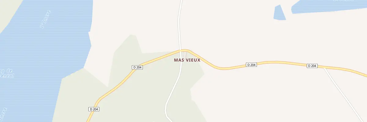Plan du 5174 Mas Vieux à Cieux