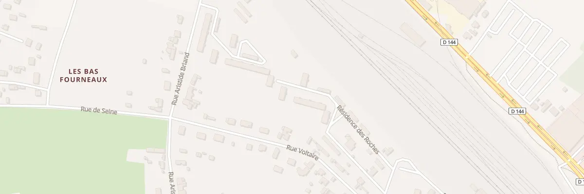 Plan du 9003 Rue Pierre Saint-Georges à Saint-Aubin-lès-Elbeuf