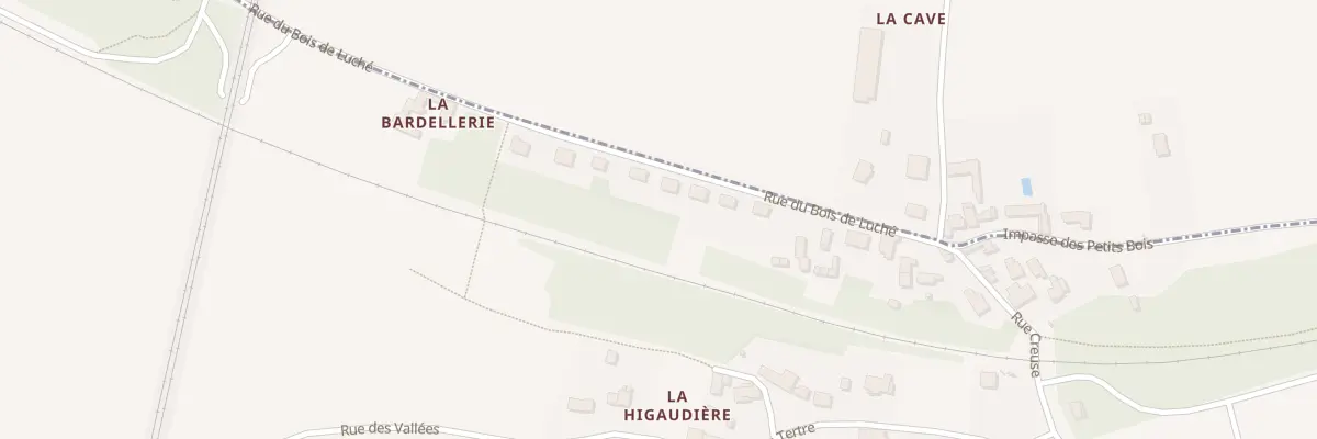 Plan du 27 Rue du Bois de Luche à Marcilly-en-Beauce