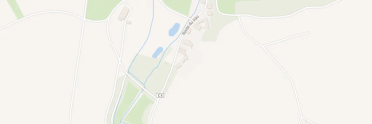 Plan du 66 Rte du Vau à Bléré
