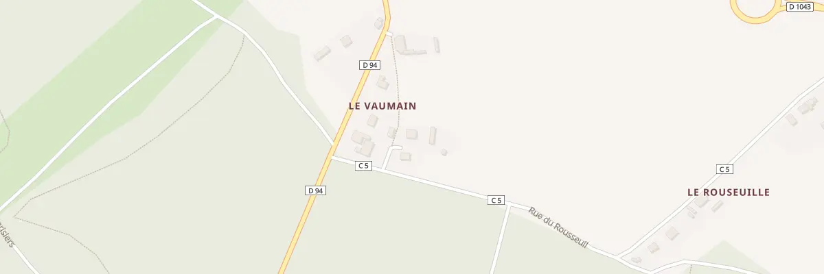 Plan du 143 All du Vaumain à La Vaupalière