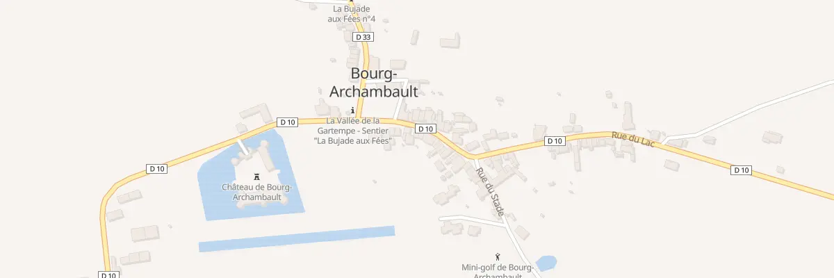 Plan du 5176 Rue du Centre à Bourg-Archambault