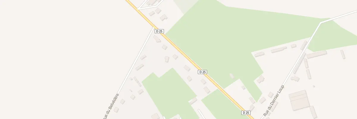Plan du 9004 Hameau de Glatigny à Saint-Vaast-du-Val