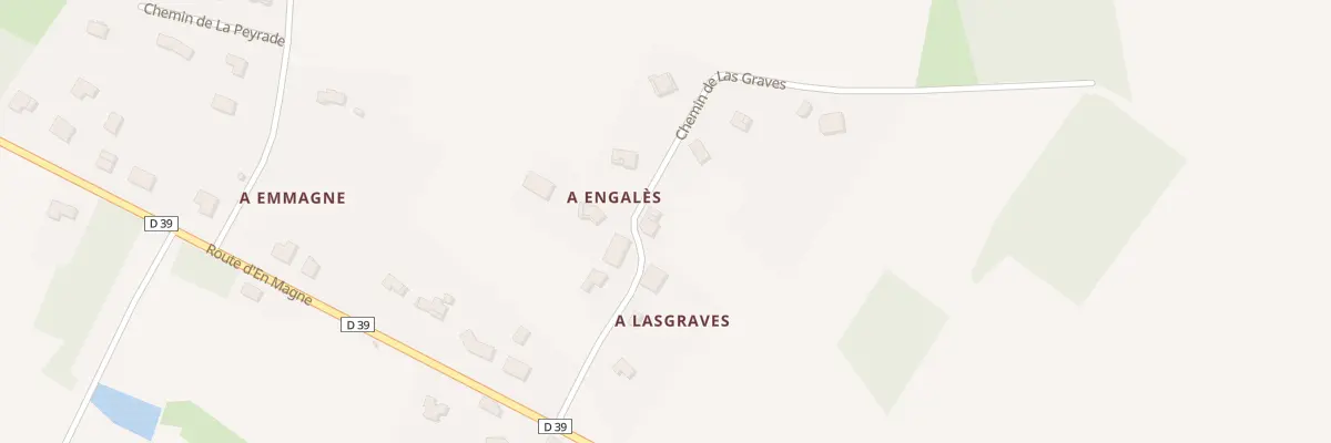 Plan du 6 Chem de Las Graves à Castillon-Savès