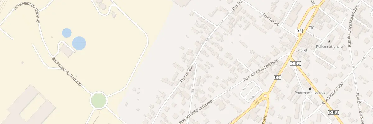 Plan du 2 Rue de Bas à Grand-Couronne