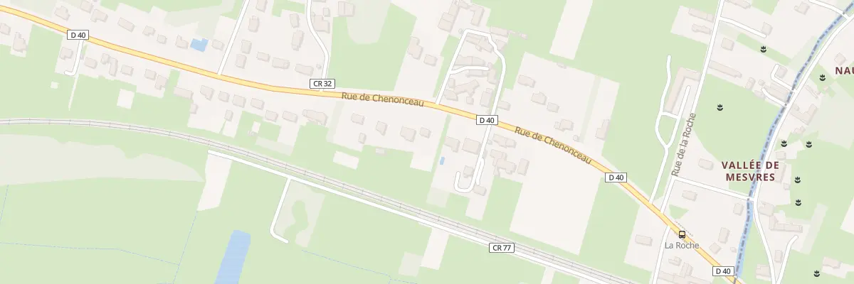 Plan du 118 Rue de Chenonceaux à La Croix-en-Touraine