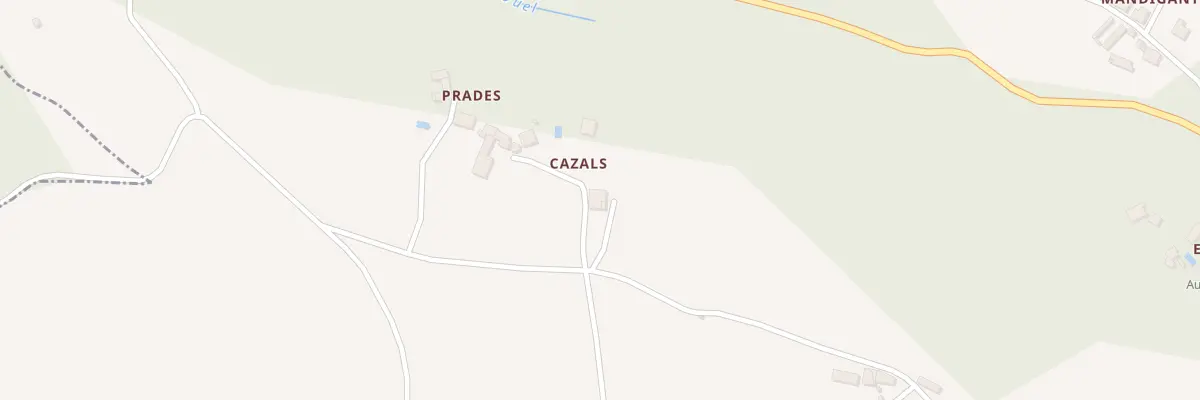 Plan du 5230 Cazals à Touffailles