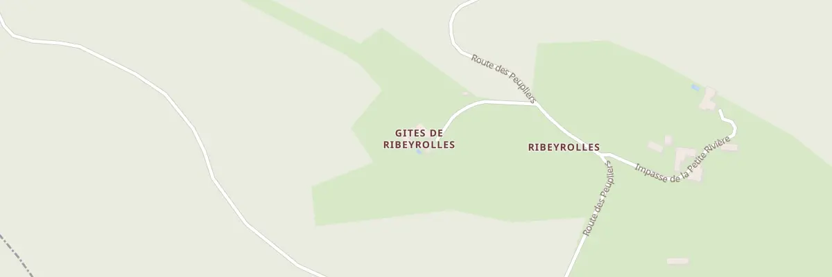 Plan du 3 Ribeyrolles à Lavaur