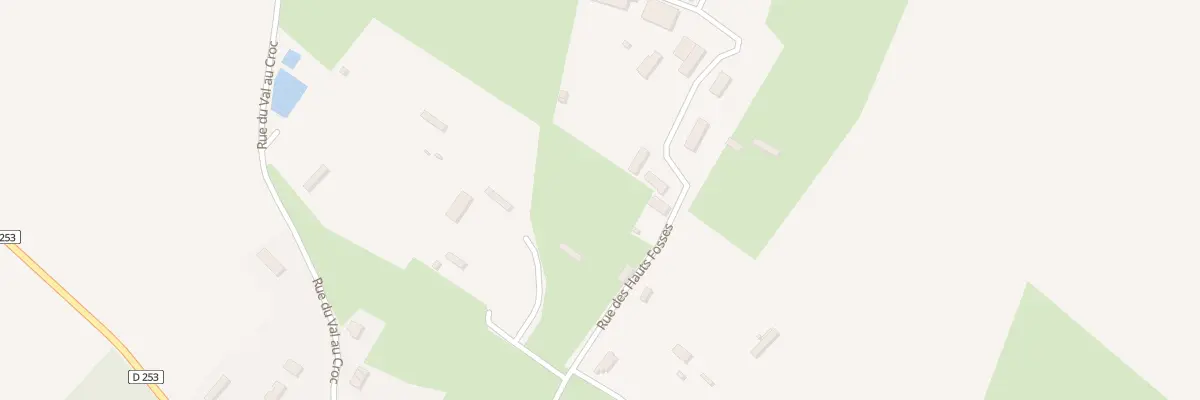 Plan du 5015 Village à Gueutteville