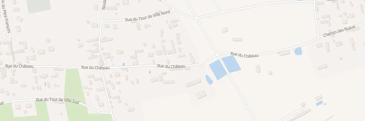 Plan du 41 Rue du Château à Saint-Aubin-d’Écrosville