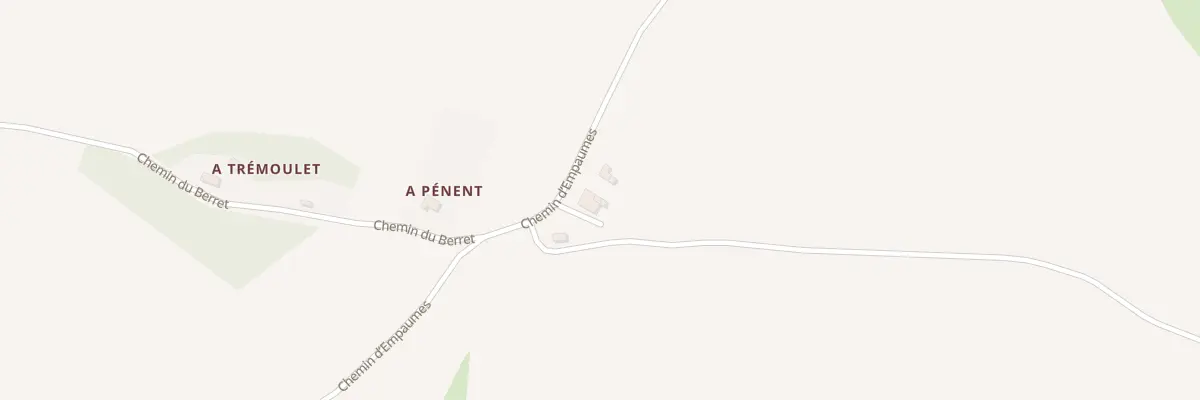 Plan du 5020 A Antobin à Savignac-Mona