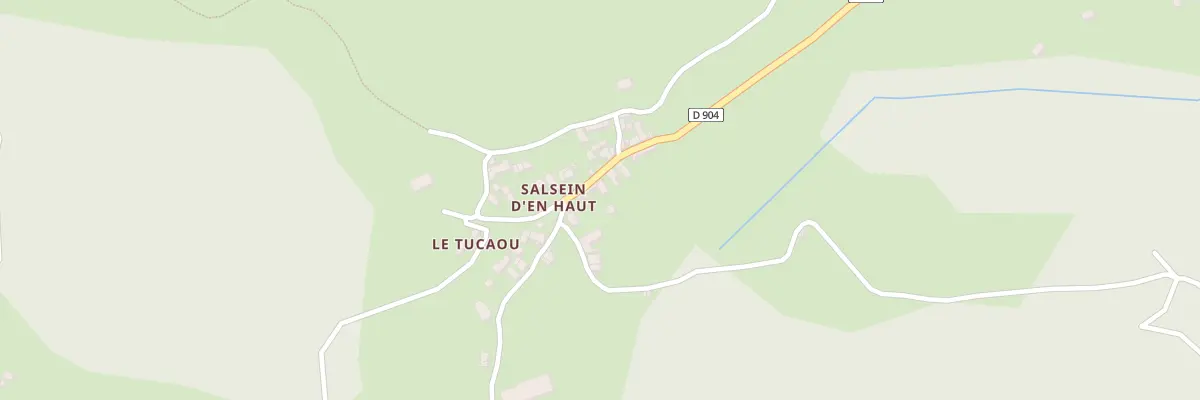 Plan du 26 Salsein d’En Haut à Salsein