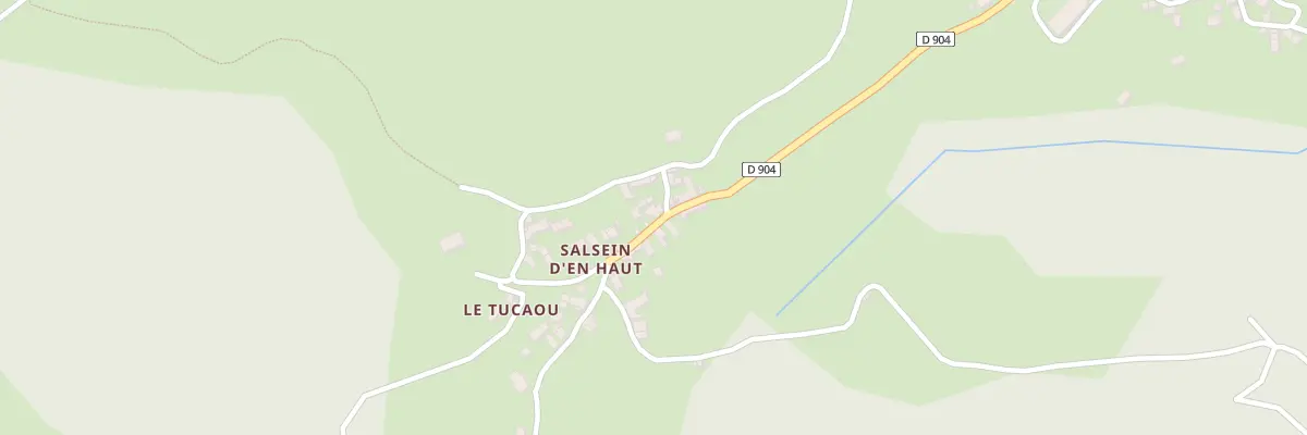 Plan du 32 Salsein d’En Haut à Salsein