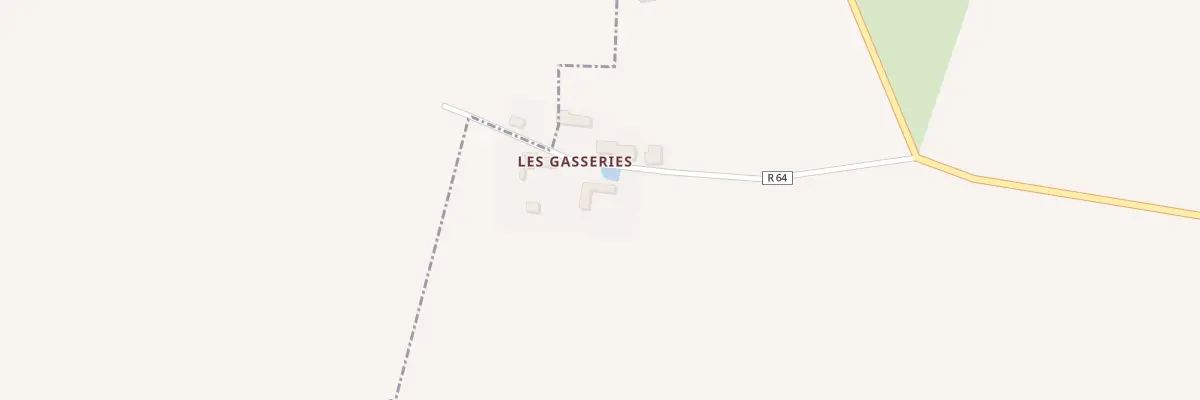 Plan du 2 Les Gasseries à Luigny