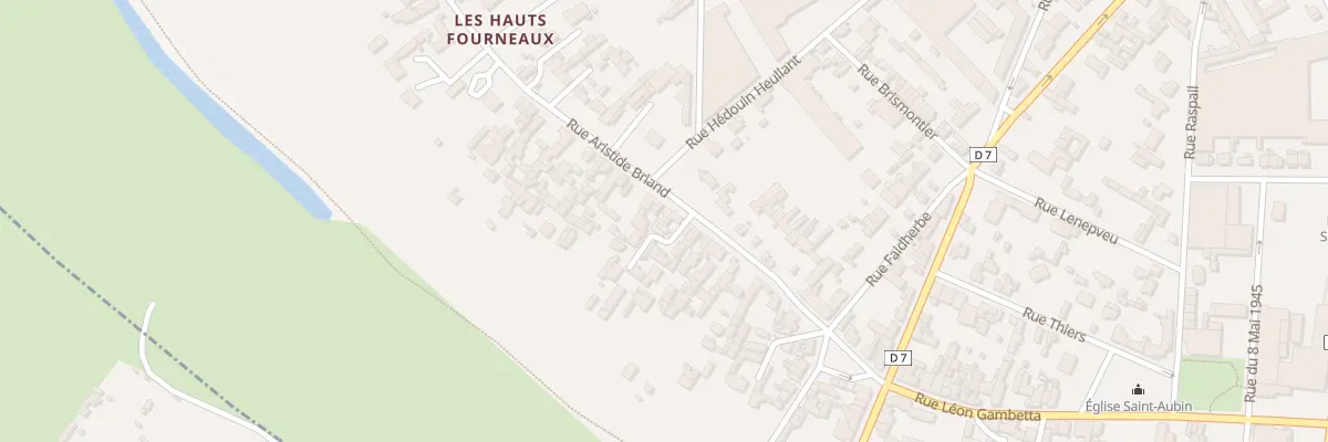 Plan du 75 Rue Aristide Briand à Saint-Aubin-lès-Elbeuf