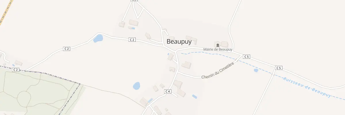 Plan du 5002 Au Village à Beaupuy