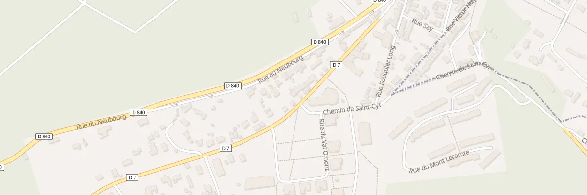 Plan du 228 Rue de la Saussaye à Elbeuf