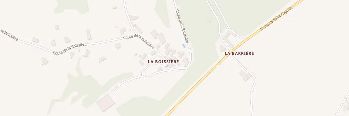 Plan du 62A La Boissiere à Coux et Bigaroque-Mouzens
