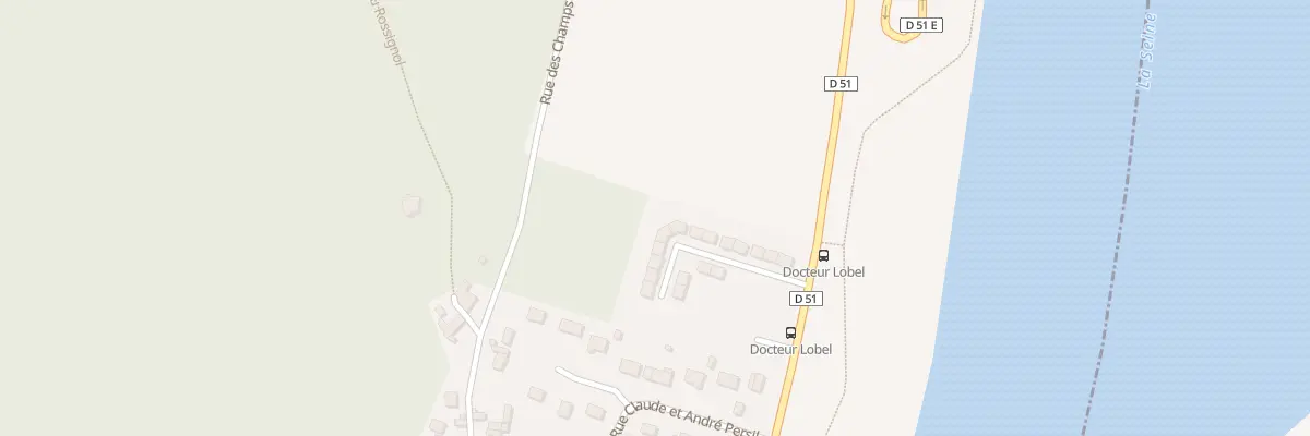 Plan du 9 Rue Docteur Lobel à Val-de-la-Haye
