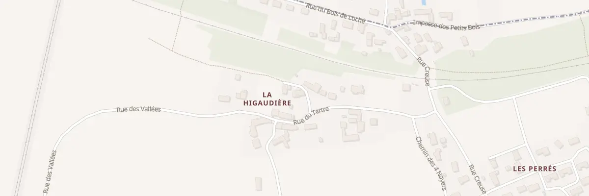 Plan du 1 Imp des Bois à Marcilly-en-Beauce