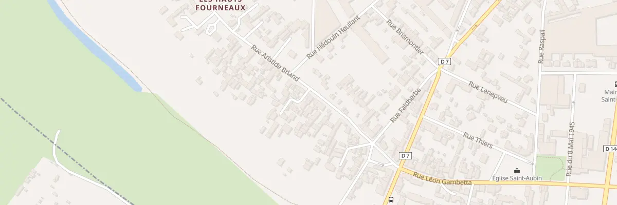 Plan du 43 Rue Aristide Briand à Saint-Aubin-lès-Elbeuf