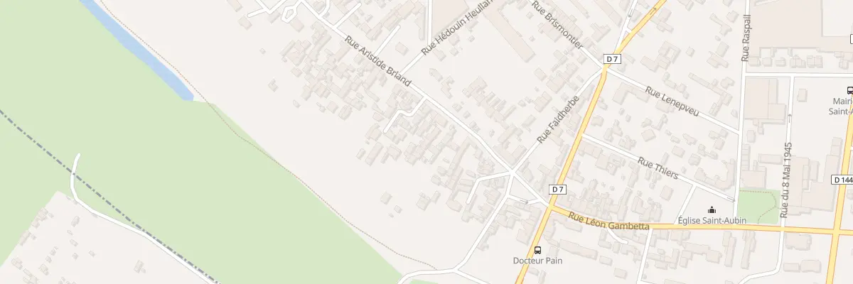 Plan du 21 Rue Aristide Briand à Saint-Aubin-lès-Elbeuf