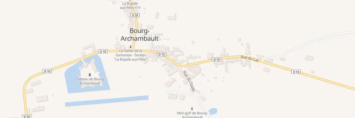 Plan du 19 Rue du Centre à Bourg-Archambault