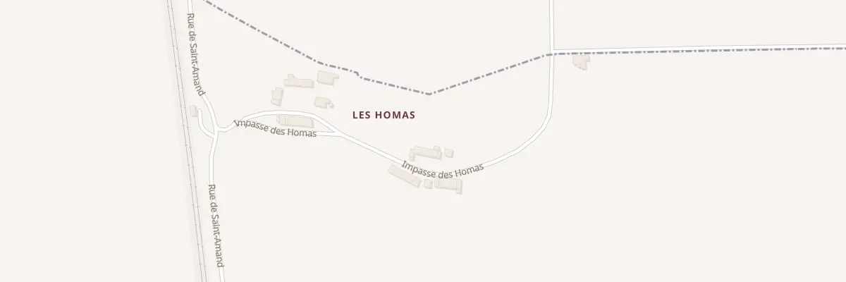 Plan du 66 Les Homas à Saint-Gourgon