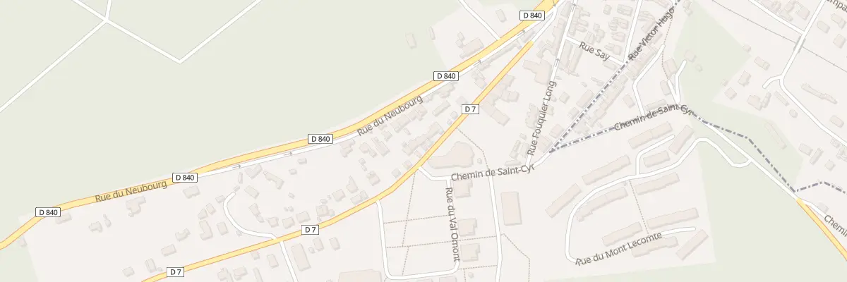 Plan du 202 Rue de la Saussaye à Elbeuf