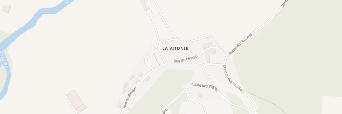 Plan du 74 La Vitonie à Saint-Pantaly-d’Excideuil