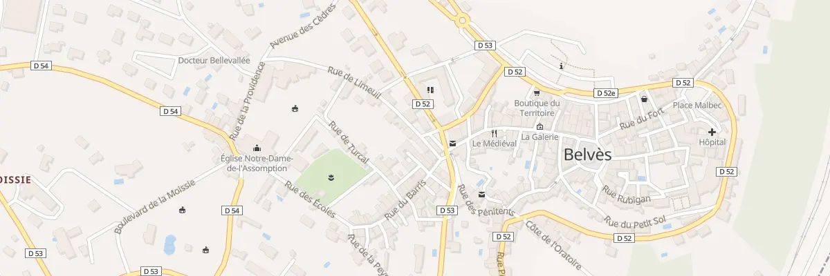 Plan du 5 Rue de Limeuil à Pays de Belvès