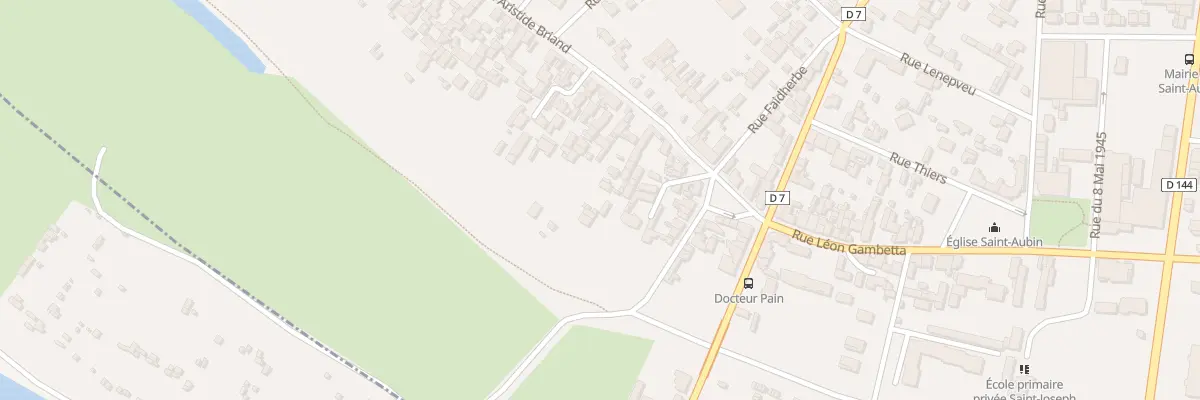 Plan du 11 Rue Aristide Briand à Saint-Aubin-lès-Elbeuf