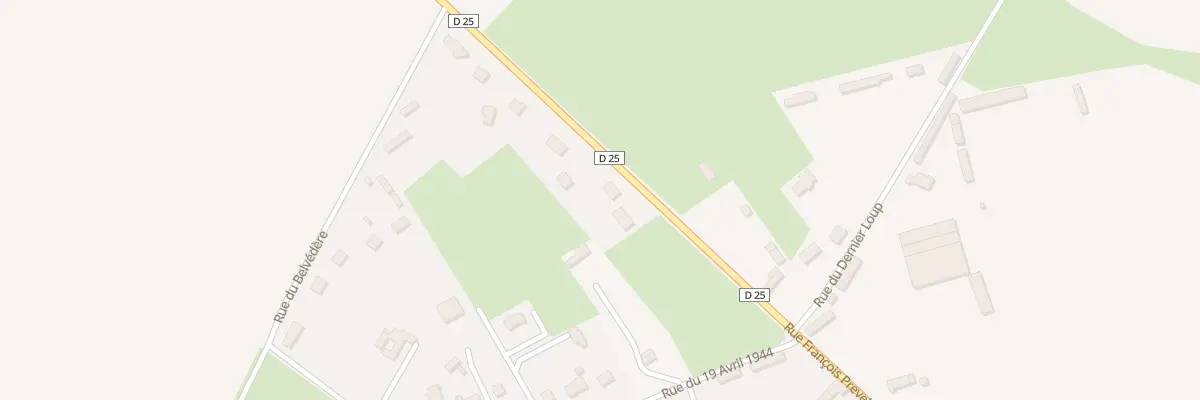 Plan du 1008 Rue Francois Prevel à Saint-Vaast-du-Val
