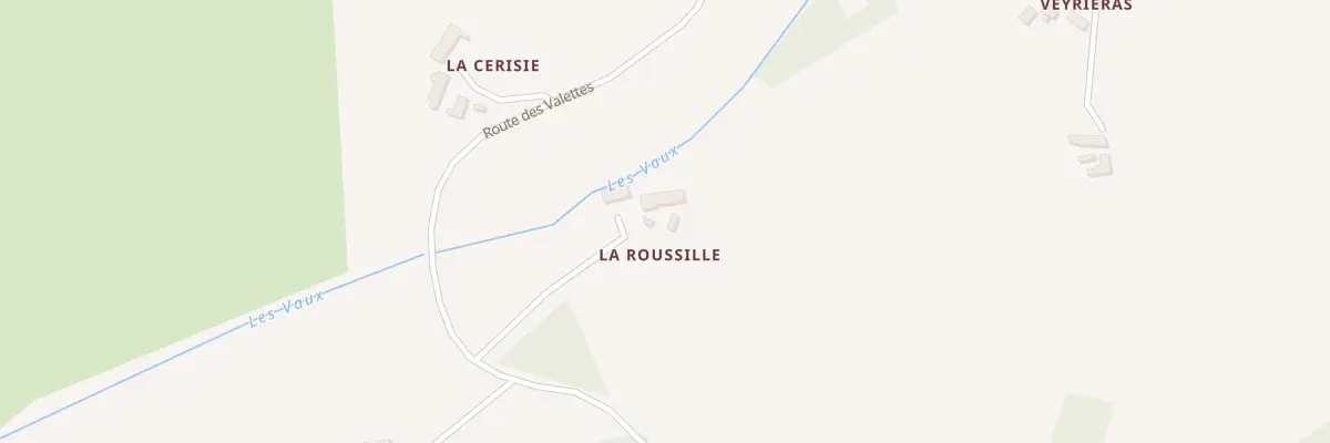 Plan du 95 La Roussille à Saint-Sulpice-d’Excideuil