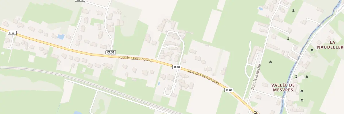 Plan du 109 Rue de Chenonceaux à La Croix-en-Touraine