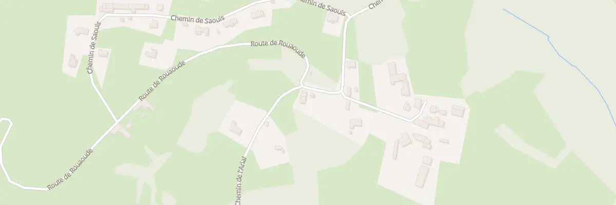 Plan du 8 Rte de Rouaoude à Cassagne