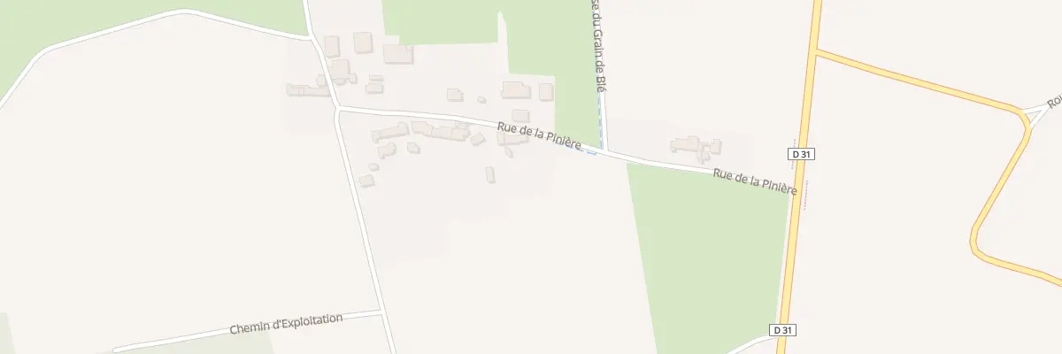 Plan du 25 Rue de la Piniere à Saint-Ouen-les-Vignes