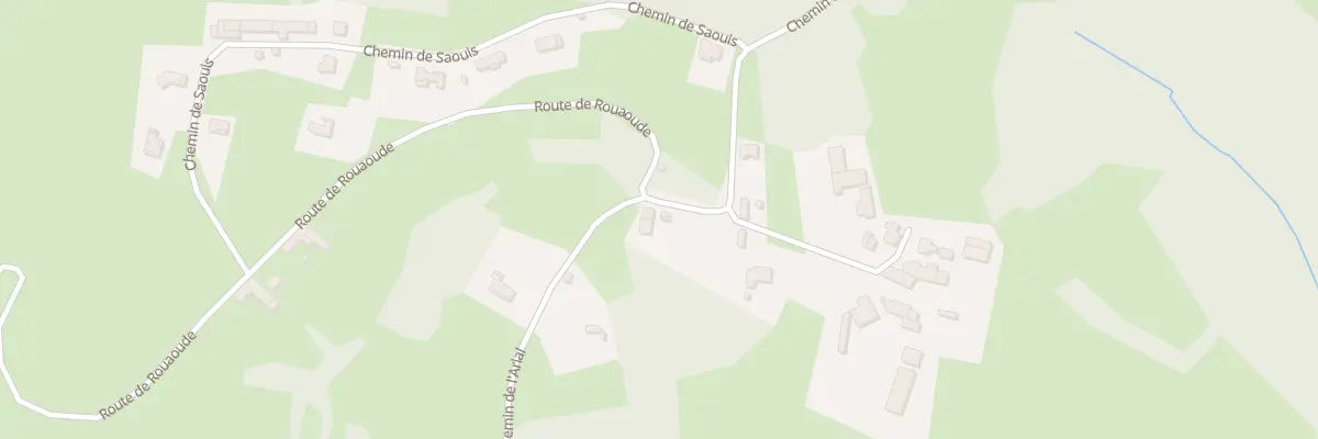 Plan du 6 Rte de Rouaoude à Cassagne