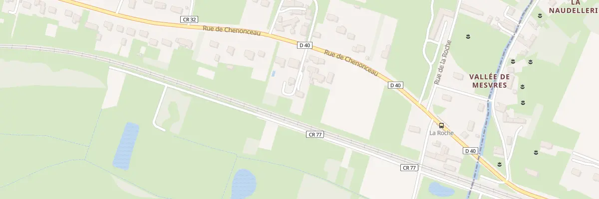 Plan du 122B Rue de Chenonceaux à La Croix-en-Touraine